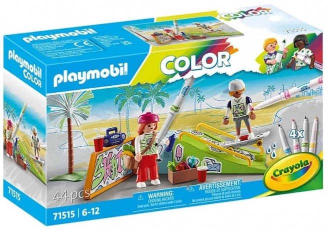Playmobil Barvni Skatepark