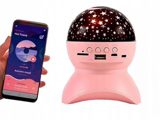 Zvezdni projektor in bluetooth zvočnik