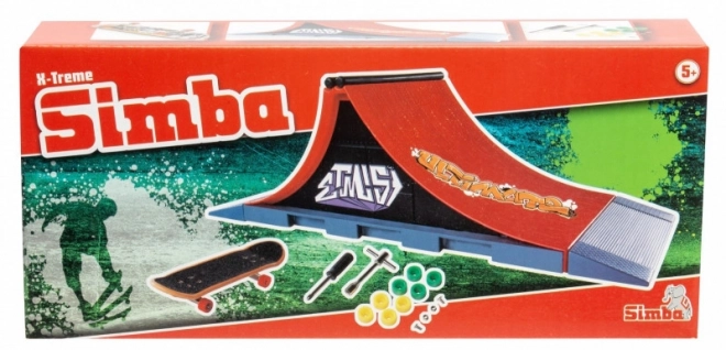 Mini skateboardov set WOT s rampo Utlimate