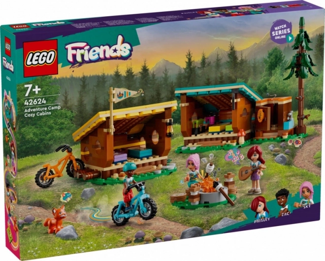 LEGO Friends 42624 Udobne brunarice na pustolovskem taboru