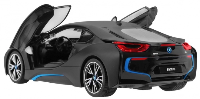 BMW i8 črne RASTAR 1:14 avto na daljinsko upravljanje + 2,4 GHz daljinsko upravljanje