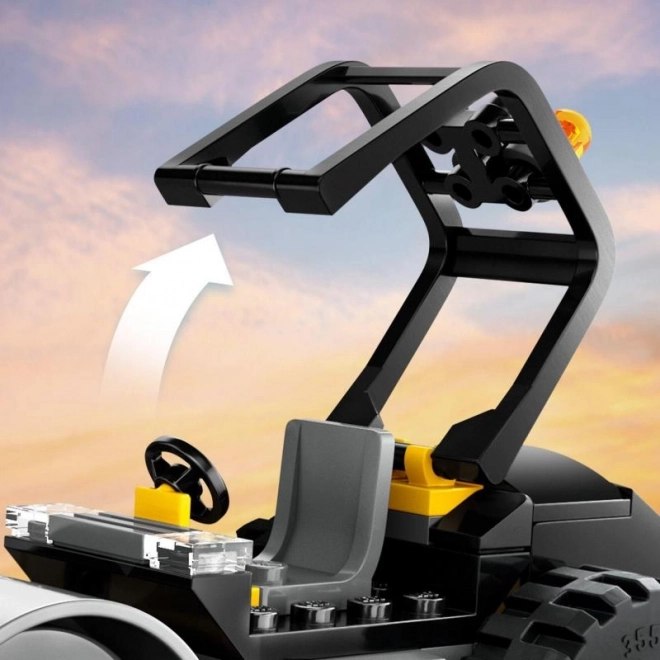 LEGO® City 60401 Gradbenični parni valjar