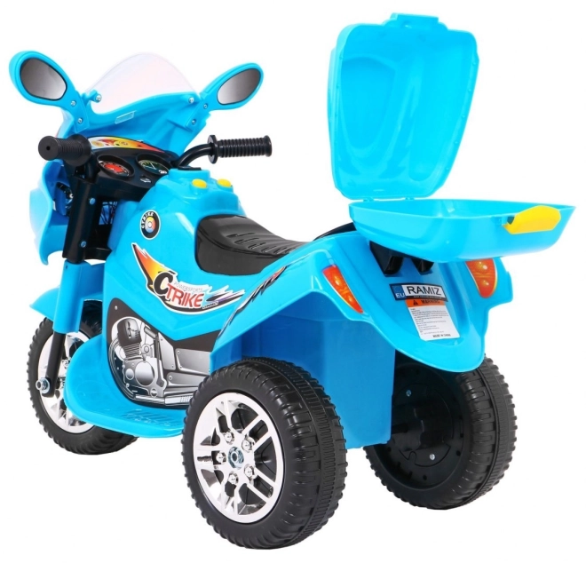 Tricikel BJX-088 električni motocikel + zvoki + luči – Modra