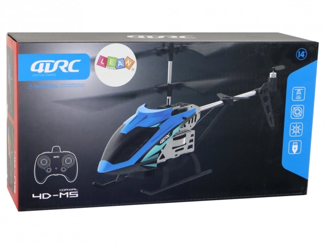 Aluminijasti RC helikopter 2.4G Modra 15 minut leta