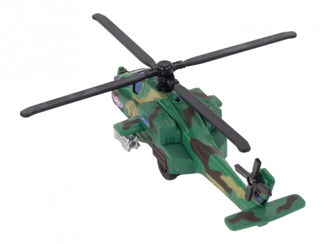 Vojaški helikopter Vojaški helikopter Aluminijasta zmes Zvočna osvetlitev