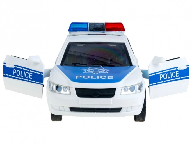 Policijski avto z zvočnimi in svetlobnimi učinki