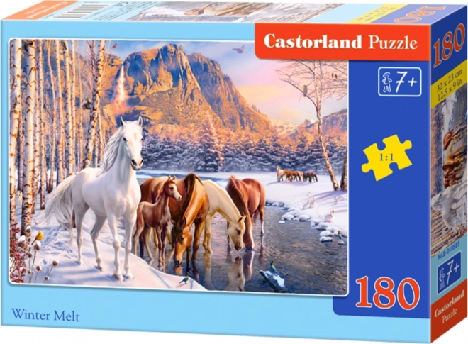 Sestavljanka zimsko taljenje 180 kosov