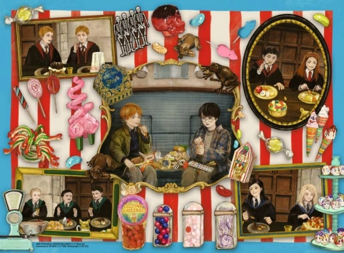 Harry Potter čarobne dobrote puzzle 200 koščkov Ravensburger