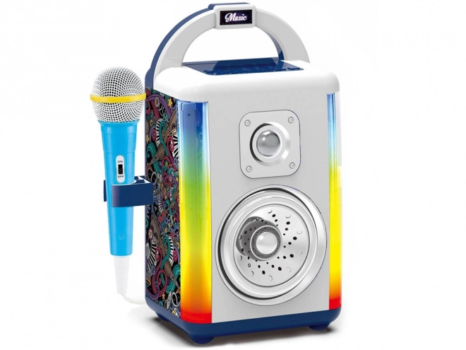 Disco brezžični zvočnik + mikrofon + bluetooth za otroke IN0165