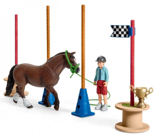 Schleich Farm World Agility Tekmovanje za Ponije