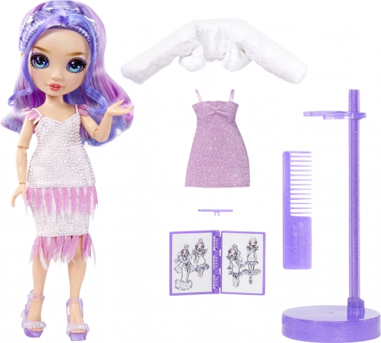 Rainbow High Fantastic Fashion punčka Violet Willow