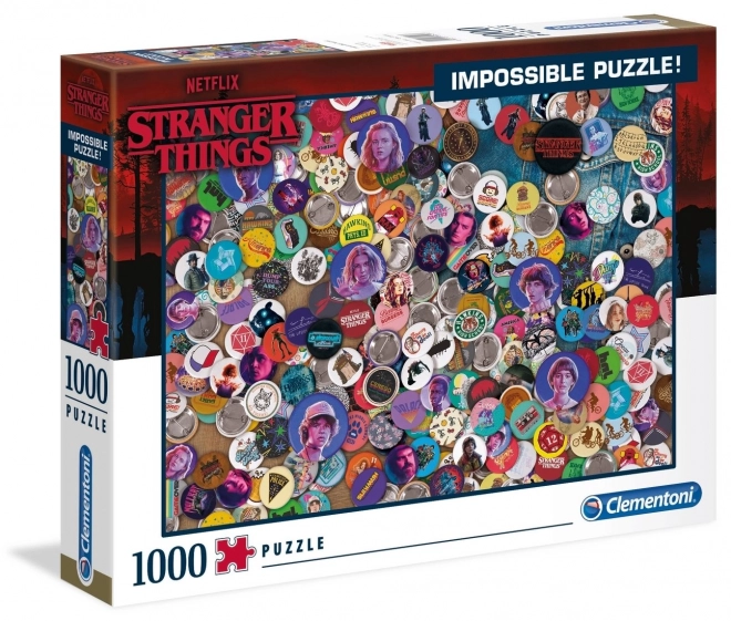 Sestavljanka 1000 kosov Stranger Things Impossible