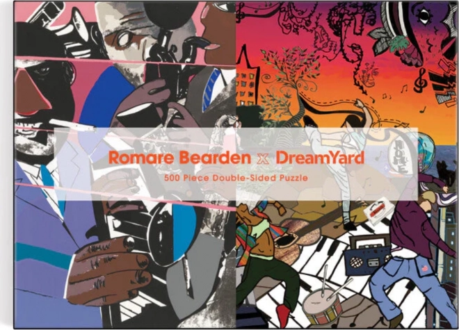 Dvostranske sestavljanke Romare Bearden x DreamYard 500 kosov