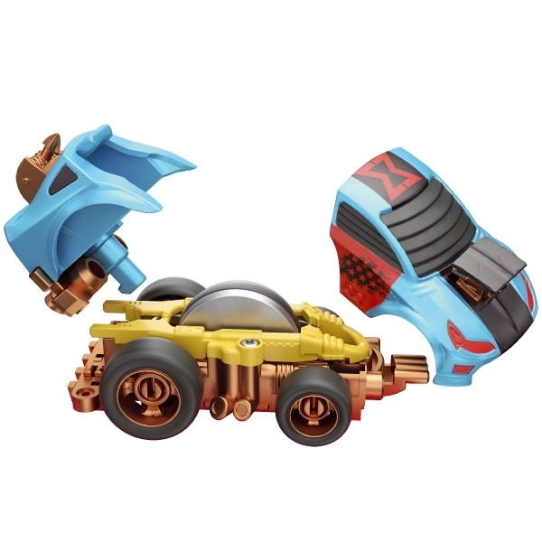 Auto Boom City Racers plast mix vrst v plastični cevi 21x6,5x6cm