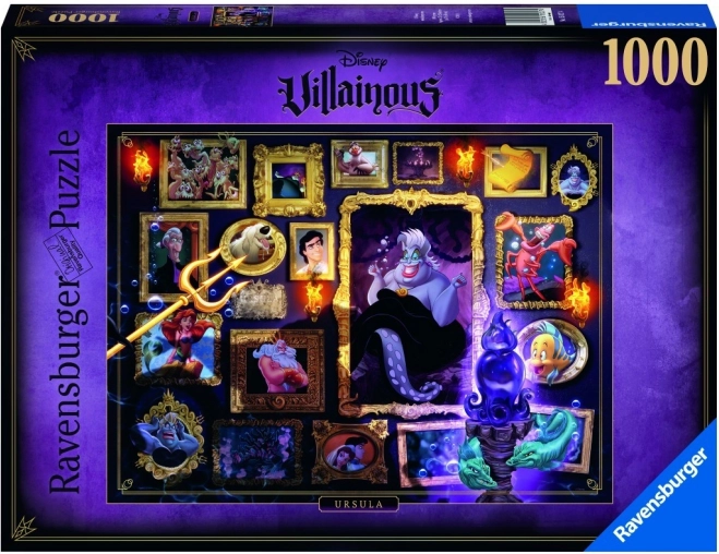 Ravensburger sestavljanka Villainous: Ursula 1000 koščkov