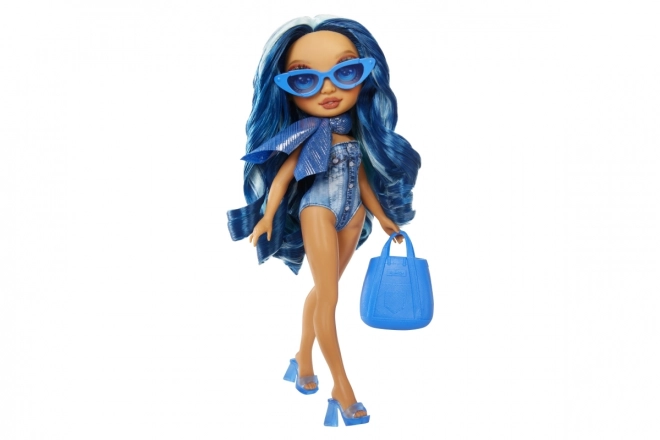 Rainbow High Moda lutka v kopalkah - Skyler Bradshaw