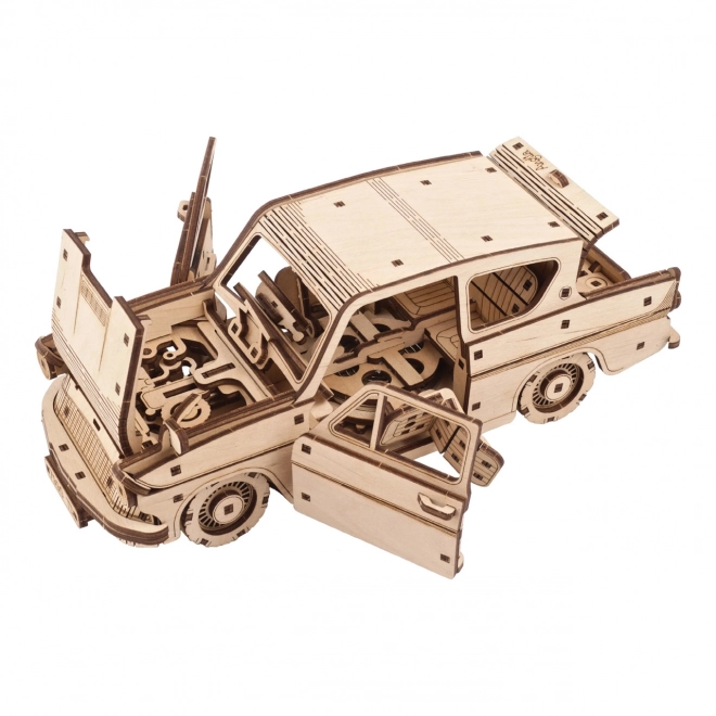 Ugears 3D lesene mehanske uganke Harry Potter Leteči Ford Anglia