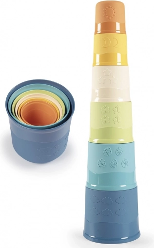 Smoby Little Green čarobni stolp iz bioplastike, 6 delov