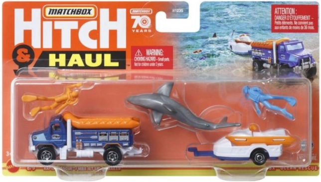 Komplet igrač z vozilom Matchbox