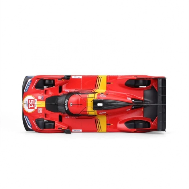 Bburago 1:24 Ferrari Racing - 499P LMH - Rdeča #51