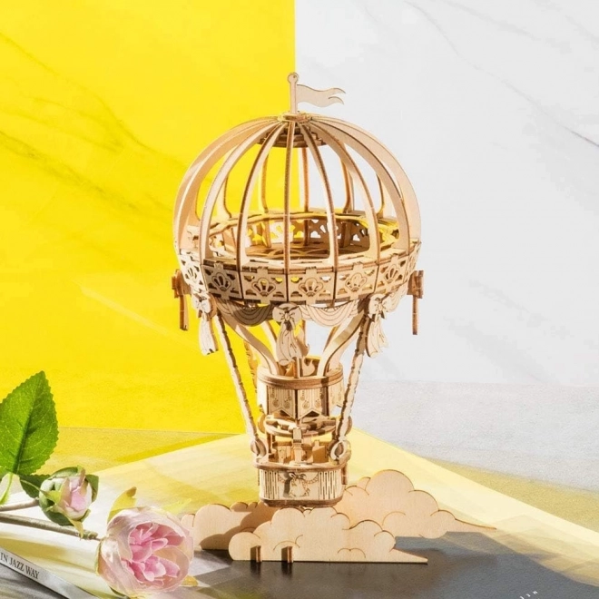 Toplozračni balon - 3D lesena sestavljanka