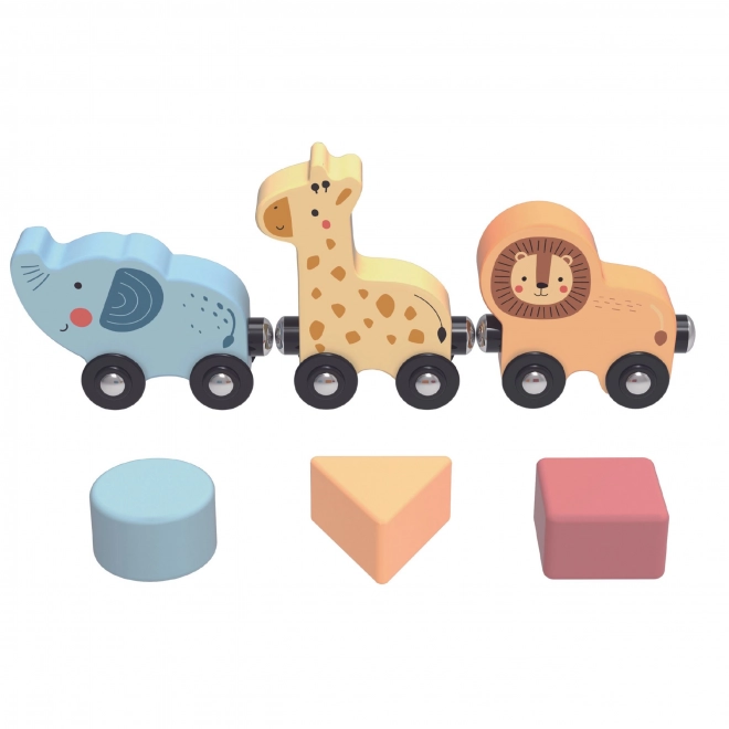 Lesena Montessori miza z aktivnostmi TOOKY TOY