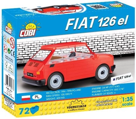 72 kakovostnih kosov COBI
