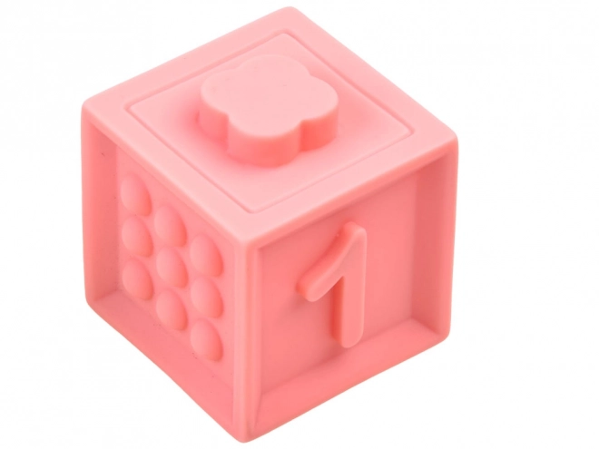 Mehke senzorične kocke za dojenčke 12 kosov