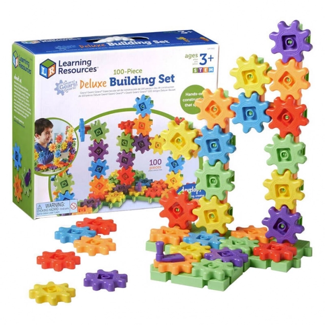 Gradbeni komplet Deluxe (set 100 kosov) Learning Resources LER 9162