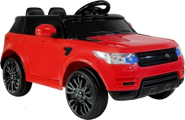 Električni otroški avto SUV rdeč