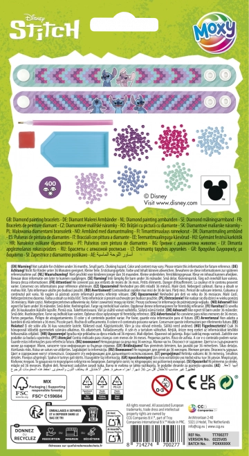 Diamantno slikanje - izdelava zapestnic z motivom Šiv