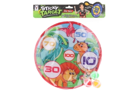 Tarča Dino z žogicami