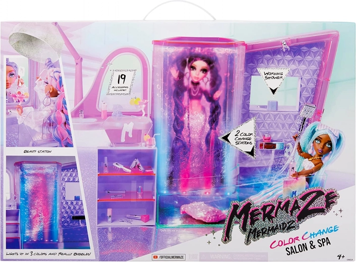 585220EUC Igralni set Mermaze Mermaidz Salon Playset