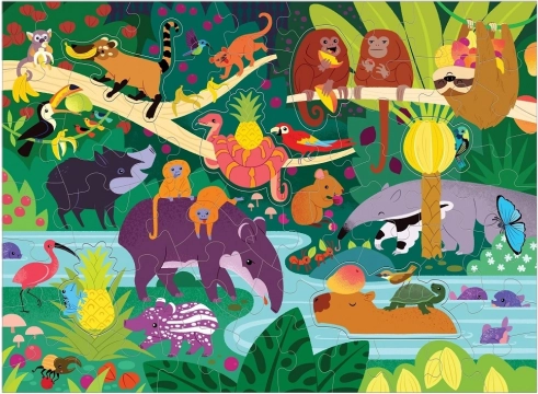 Barvita ilustracija polna detajlov