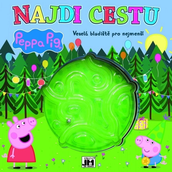 Vesele labirinte Peppa Pig za najmlajše