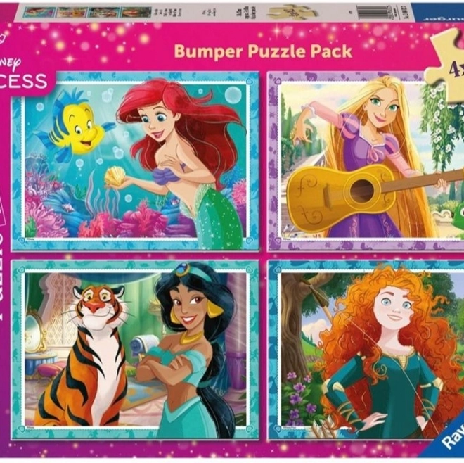 Sestavljanka Disney Princeske 4x42 koščkov