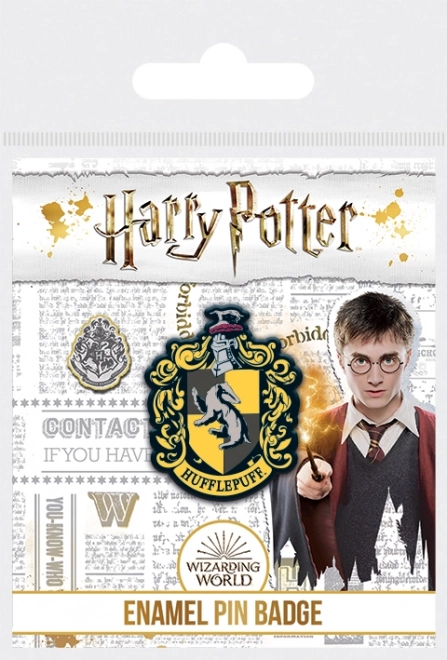 Emajliran našitek Harry Potter – Pihpuff 25 mm
