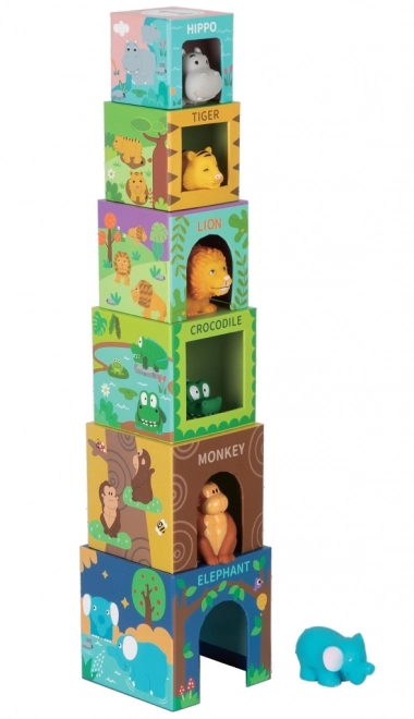 Safari živalske kocke za otroke od 2Kids Toys