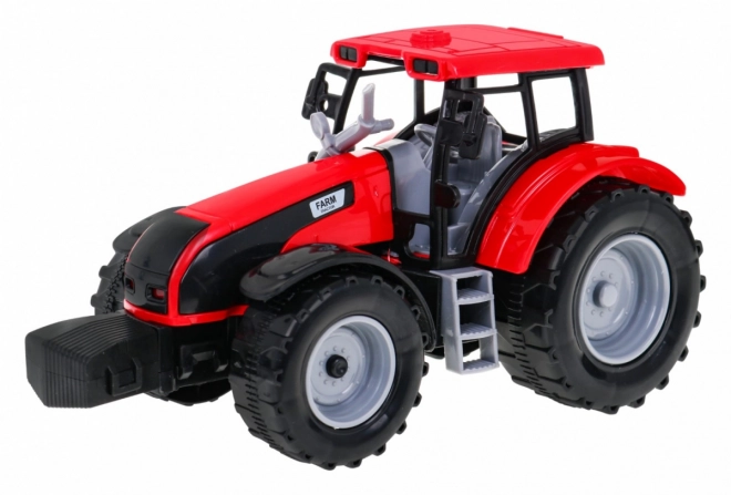 Traktor za nakladanje sena z nakladalnikom za otroke 3+ Premični deli + Trenja pogona