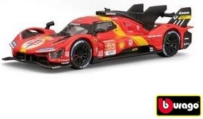 Kovinski model Bburago Ferrari 499P 1:43 – zmagovalec 24 ur Le Mansa 2023