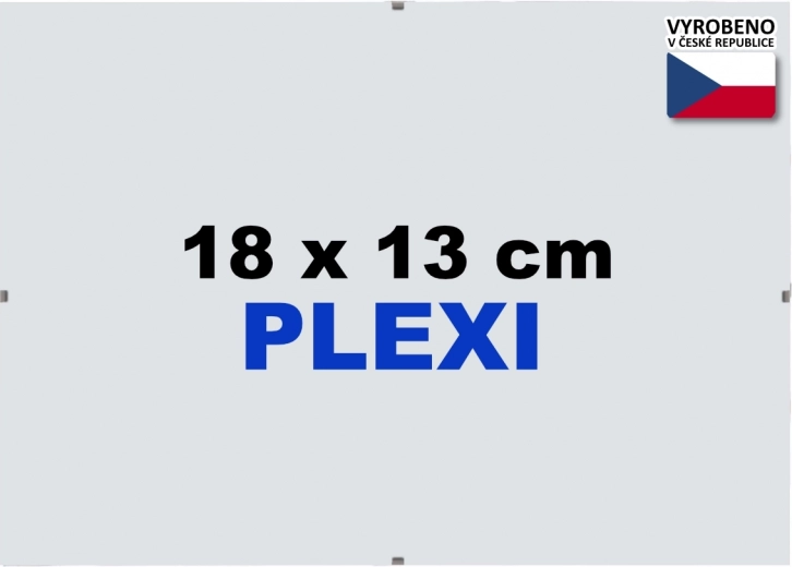 Okvir Euroclip 18 × 13 cm iz pleksi stekla