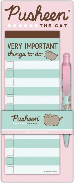 Beležni set PUSHEEN z magnetom in kemičnim svinčnikom