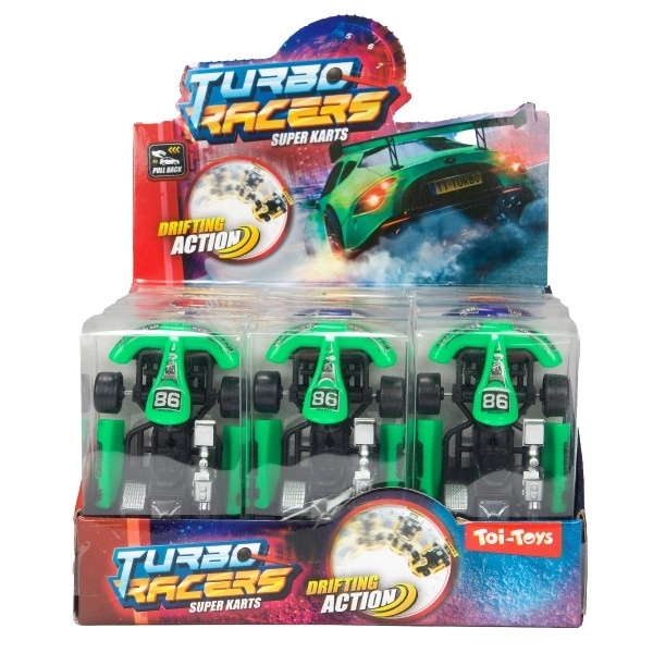 Plastična karting 9cm - različne barve