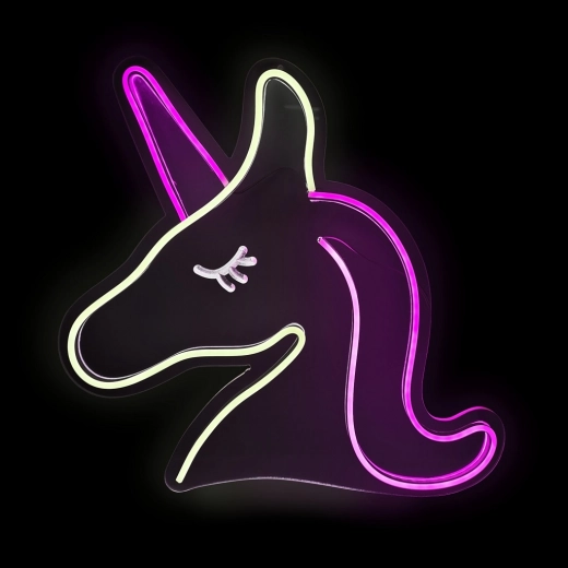 2Kids Toys LED neonska lučka samorog rožnobela