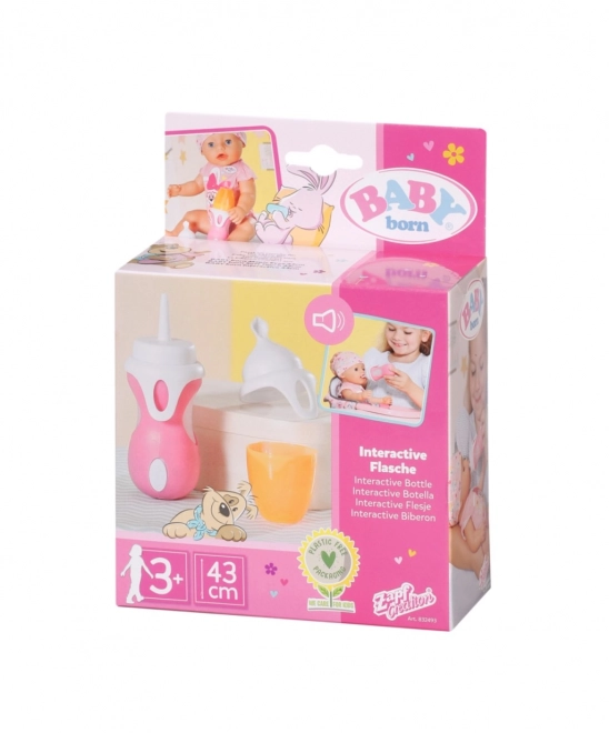 BABY born Interaktivna steklenička in žlica