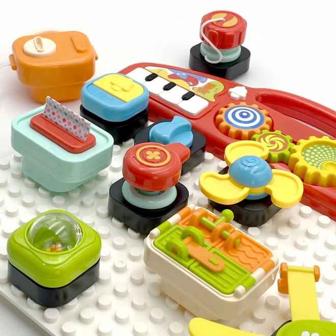 Woopie Montessori Otroški Barvni Manipulacijski Panel