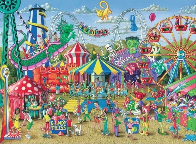 Ravensburger puzzle Karnevalska zabava XXL