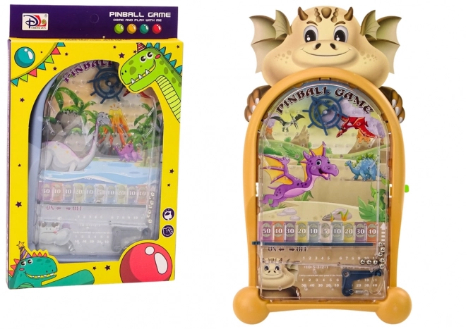 Pinball dinozavri in zmaji bež