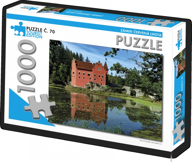 Sestavljanka Grad Červená Lhota 1000 koščkov Turistična izdaja
