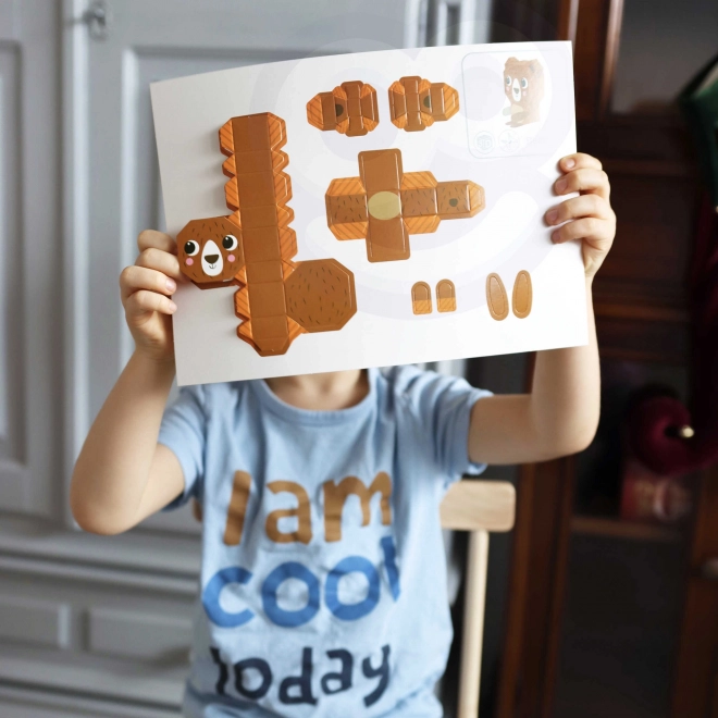 Woopie art&fun ustvarjalni set origami 3D živali